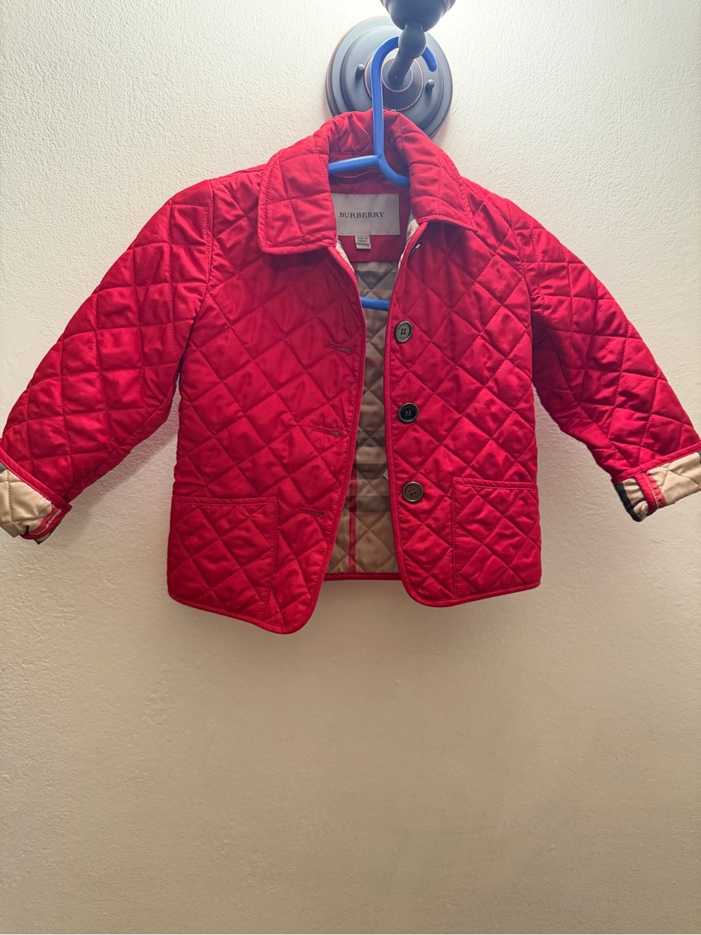 Burberry Kids Quilted Coat